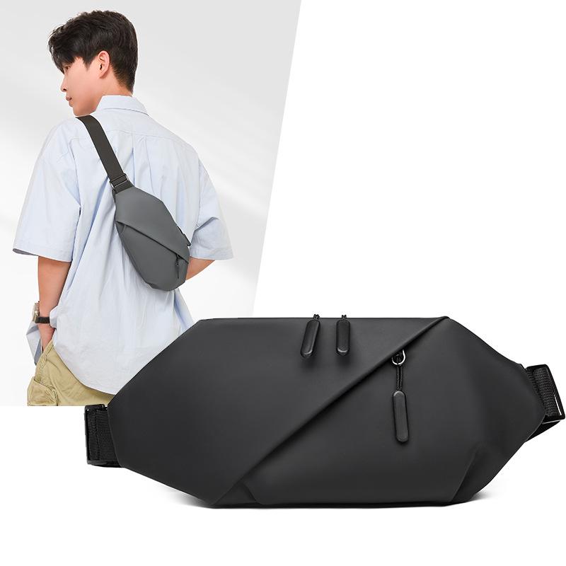 

Men s High-End Travel Multifunctional Crossbody Shoulder Bag – Slant Style Outdoor Chest and Waist Small Backpack чорний