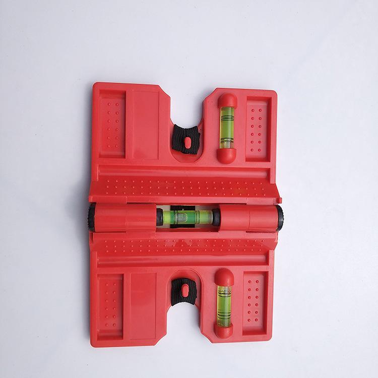 Folding Angle Finder Ruler: Large Fixed Tube Decoration Level Tool