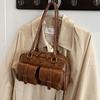 Handbag Pocket Boston Tote Bag Korean Style Underarm Bag All-match PU Bowling Bag  Women