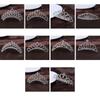 New Alloy Princess Crystal Tiaras Hair Ornaments Gifts Crowns Hair Comb Rhinestone Bridal Hair Accessories Birthday Party
