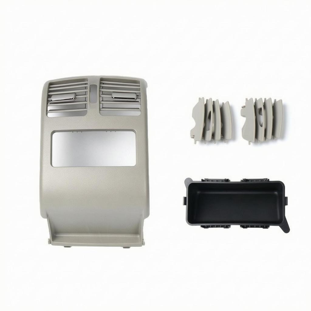 ABS Plastic Mercedes GLK X204 Rear a & B Vent Panel Scratch-Resistant