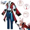 Rail Honkai Star Jiao Qiu Cosplay Costume Set Fox Fairy Anime Game Character