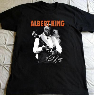 Koszulka męska z nadrukiem zespołu Albert King S-5XL Bawełna Krótki rękaw Unisex