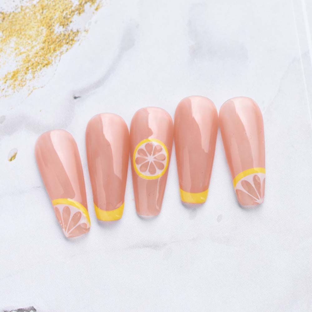 Decoration Transfer Slider Watermelon Nail Decal Peach Nail Foil Cherry Pattern Fruit Nail Sticker