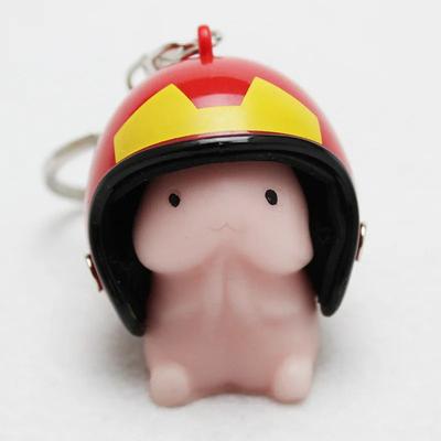 Funny Helmeted Penis Shape Slow Rebound PU Decompression Toy Slow Rising Toy Stress Relief Relax Pressure Toys Interesting Gifts
