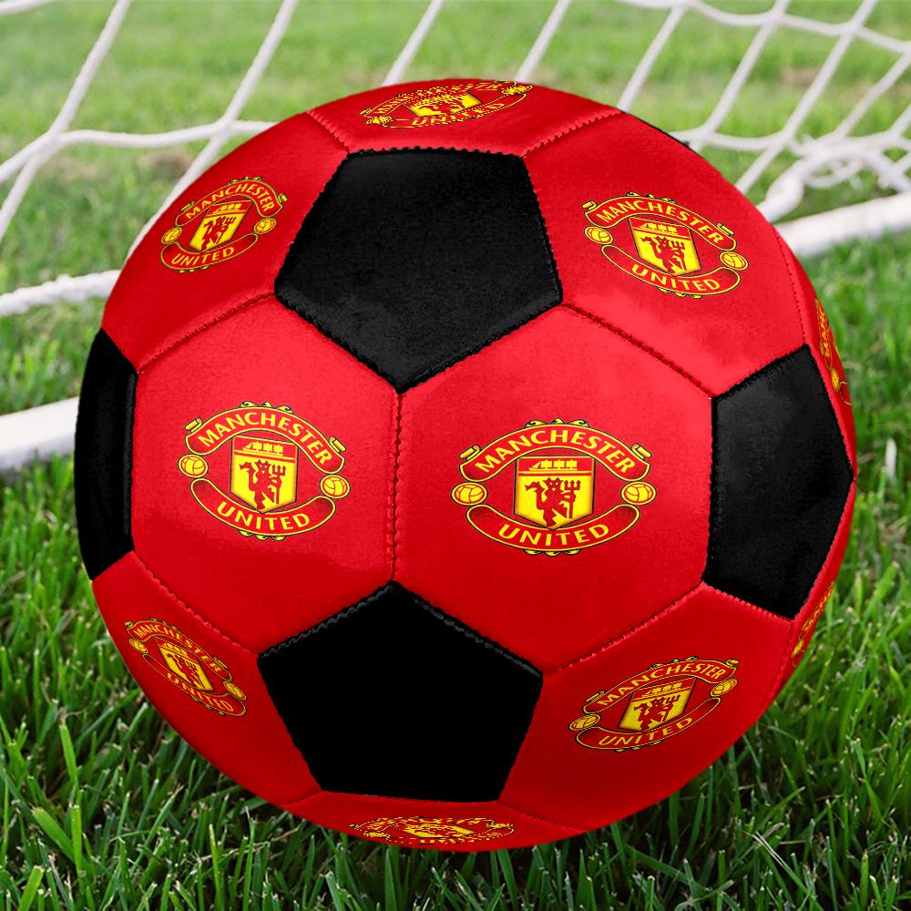 Manchester United Theme Size 5 Soccer Ball, Suitable for Both Indoor and Outdoor Matches, a Gift Suitable for Everyone.