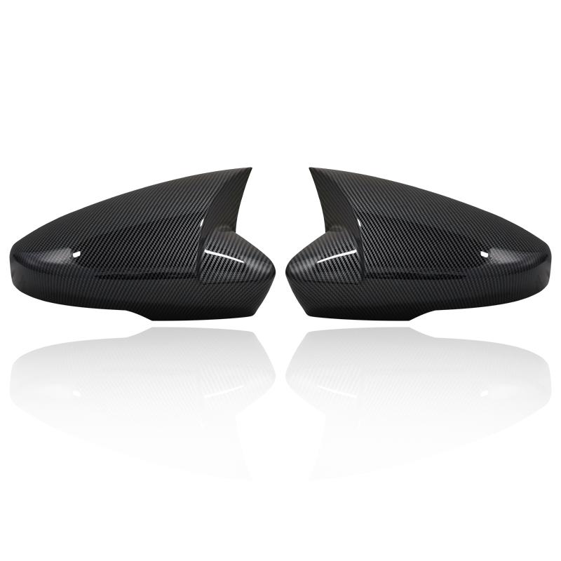 Paar Auto Rückspiegel Abdeckungen Flügel Spiegel Kappen Für Skoda Octavia Mk3 A7 5E 2014- Für VW T-Roc T-kreuz 2018-