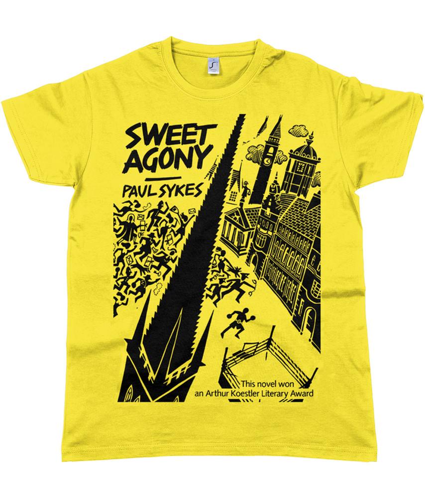 

PAUL SYKES - WAKEFIELD - Organic Cotton T Shirt - BOXER - SWEET AGONY BOOK COVER M