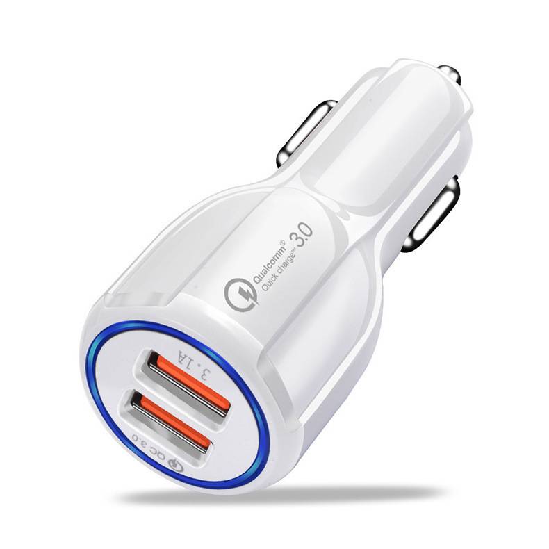 QC3.0 PD USB Car Charger Universal 3.1A Quick Fast Charging Car Adapter Socket Cigarette Lighter 12V-32V for Mobile Cell Phone