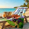 Digital Circus Customizable Name Beach Towel Super Soft & Absorbent Ideal for Travel Outdoor Swim Pool Yoga Surf Camping Hiking Gym Gift Holiday