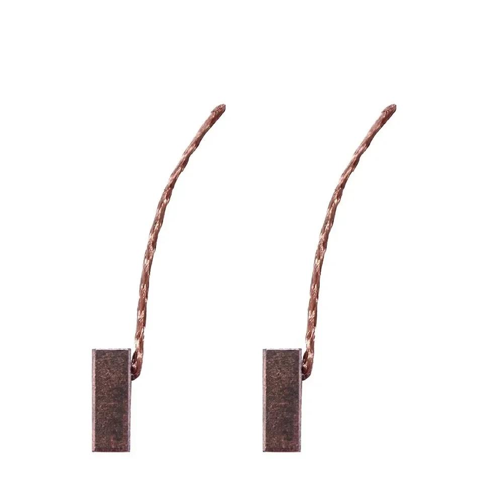 8Pcs/lot 5x5x10mm Graphite Copper Motor Carbon Brushes For Bosch Angle Grinder Electric Hammer Electric Rotary Tool