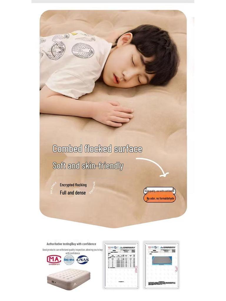 Outdoor Self-Inflating Folding Air Mattress for Camping and Hiking