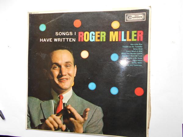 

LP Record ROGER MILLER - Songs I Have Written CDN5121 RCA Camden 1964 UK Folk Used