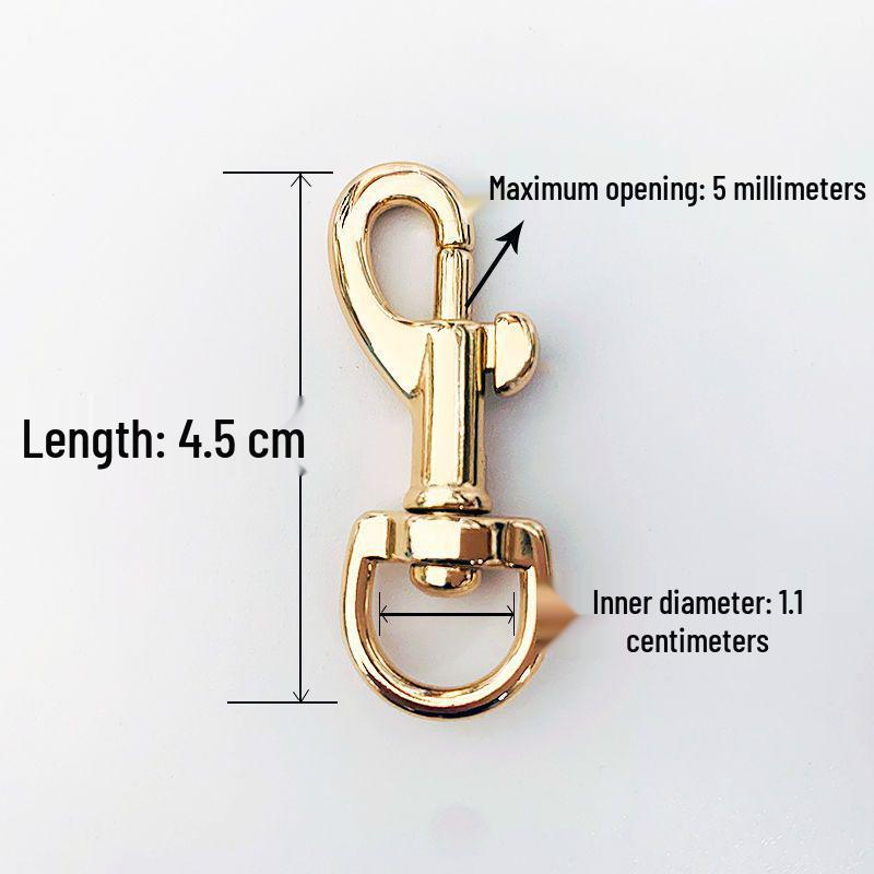 Metal Snap Hook Dog Keyring and Clasp Buckle Replacement