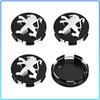 Car Wheel Center Cap Emblem Hub Covers Badge Auto Accessories For Peugeot 107 108 206 207 208 301 307 308 405 406 407 408 508 607 807 2008 3008 4008