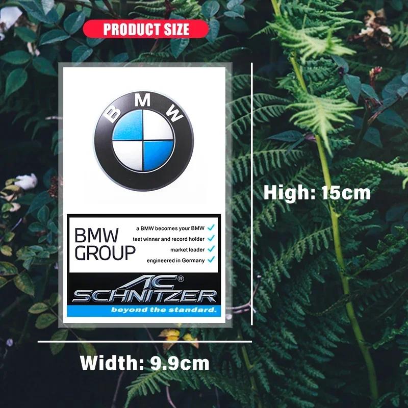 

JDM Static Car Head Glass stlckers Decorattve Emblem Stickers Fit For BMW 320i 325i 320Li 325Li 330Li X7 X3 X4 X5 X6 E39 E60