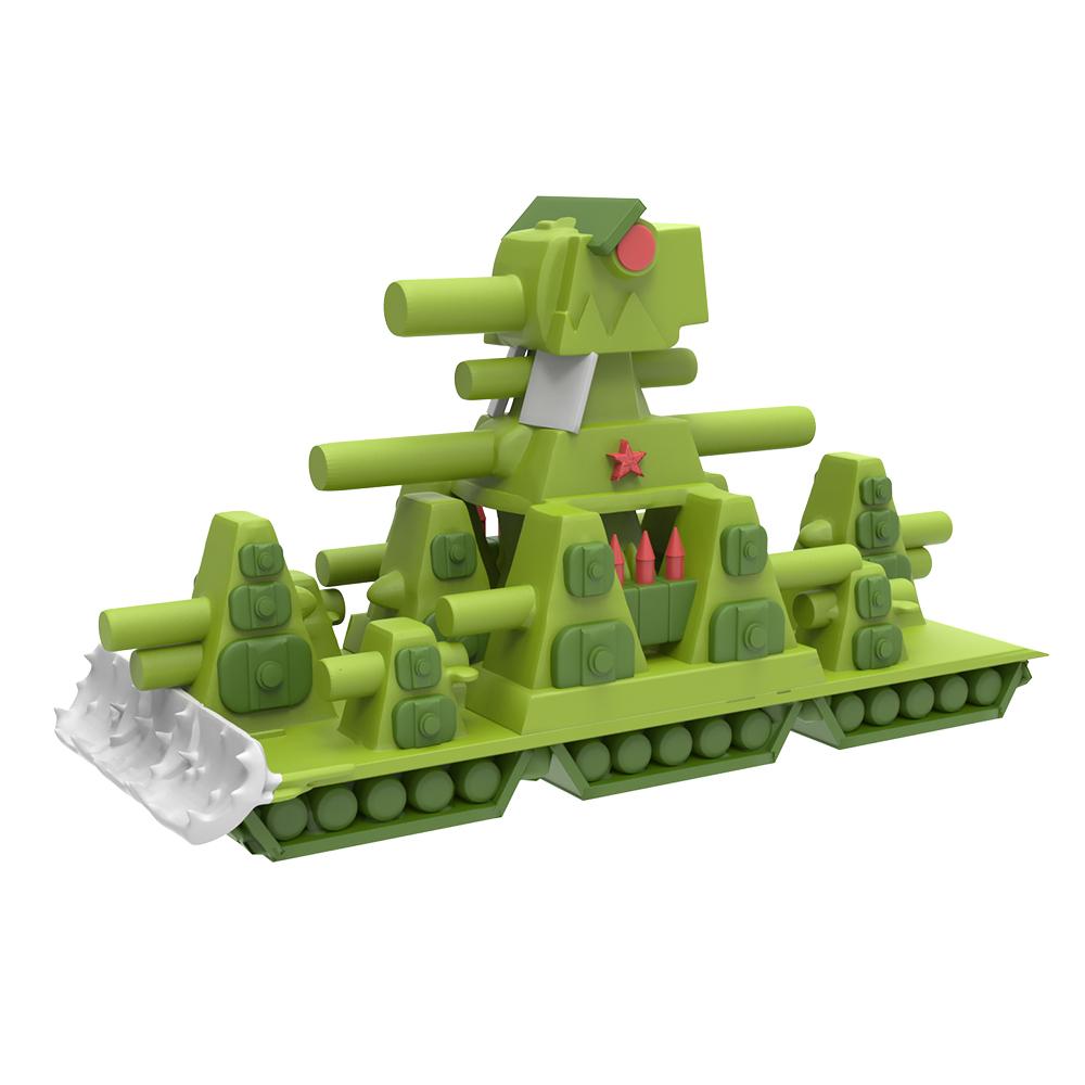 Military Tank Half Tracked Armor Vehicle 3D Printed Action Figure Model Creative Toy for Birthday Christmas Collectible Gift