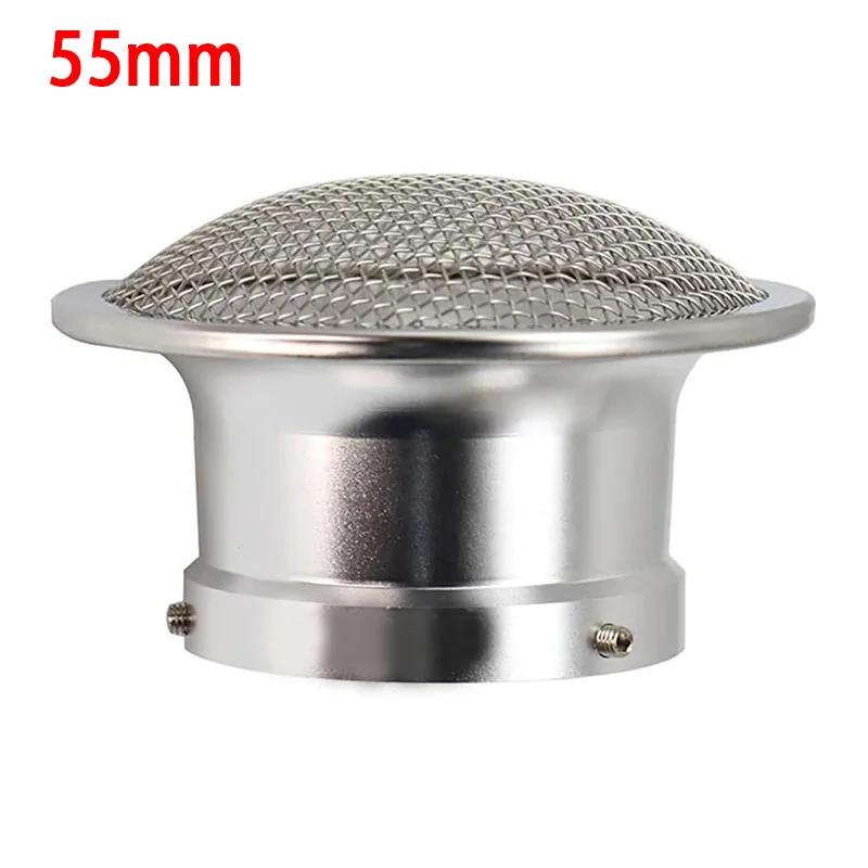 55MM Multicolor Motorcycle Carburetor Air Filter with Mesh Wind Cup For Keihin PWK 32mm 34mm