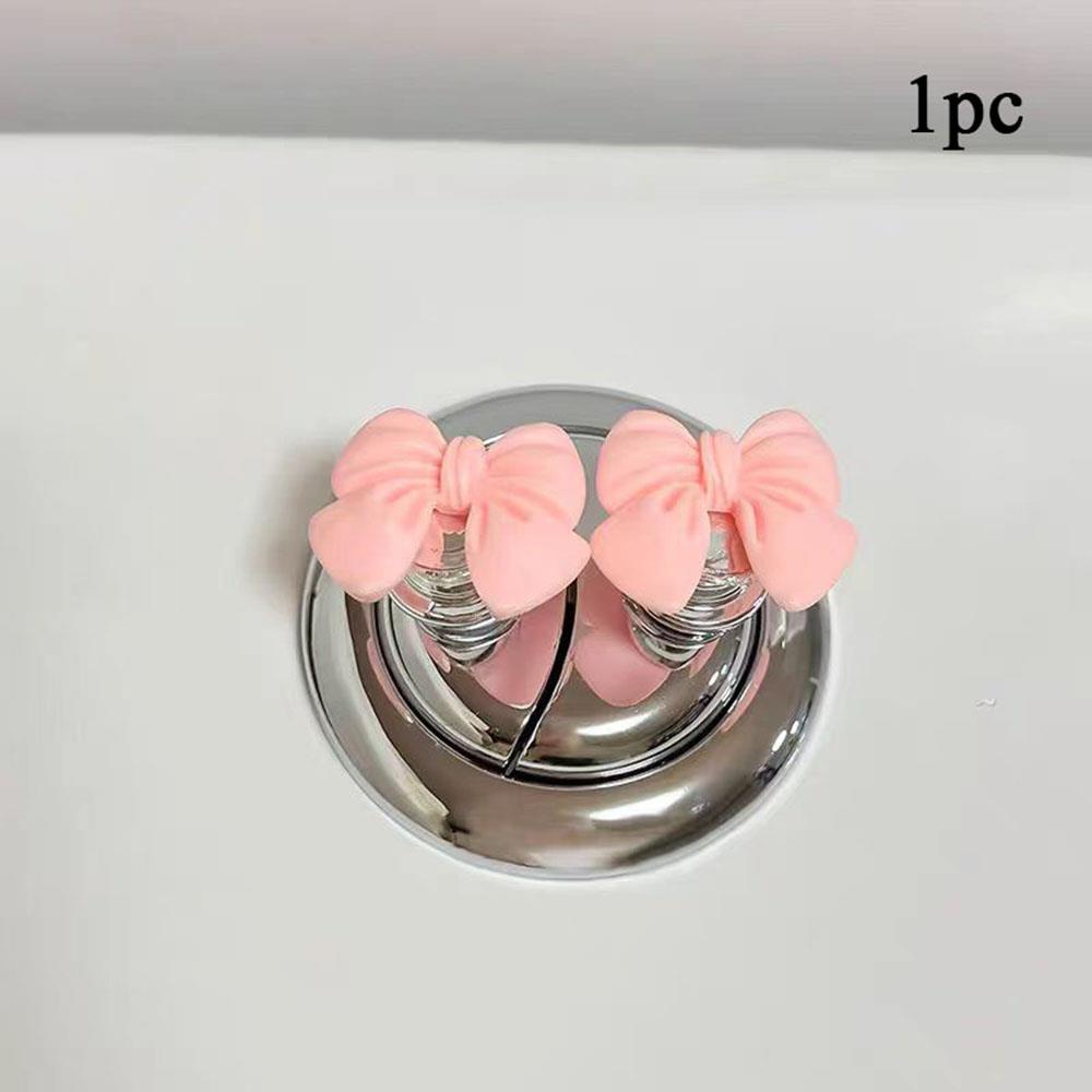 Flower Shaped Toilet Press Button Convenient Flush Lift Cover Toilet Water Tank Button Auxiliary Device Home Bathroom Supplies
