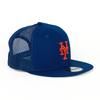 New Era MLB 9FIFTY Mesh Snapback New York Free Size Cap, Mets, Blue,