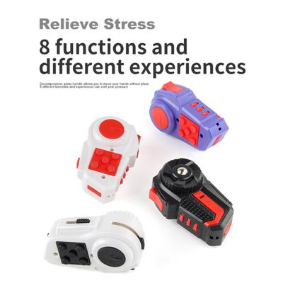 Giocattolo Fidget Mini Gamepad Pulsante sensoriale Anti-ansia Allevia la noia Novità Giocattolo Fidget Gioco Maniglia Decompressione