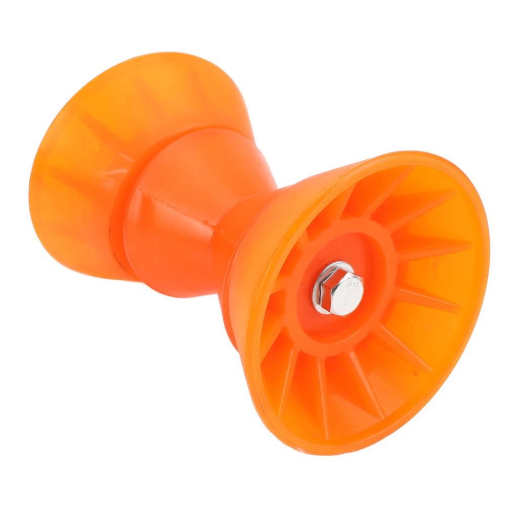 Boat Trailer Roller PU 1 2in Shaft 6.9in Length Shock Absorption Cushioning Bow Roller Stop for Yacht Marine