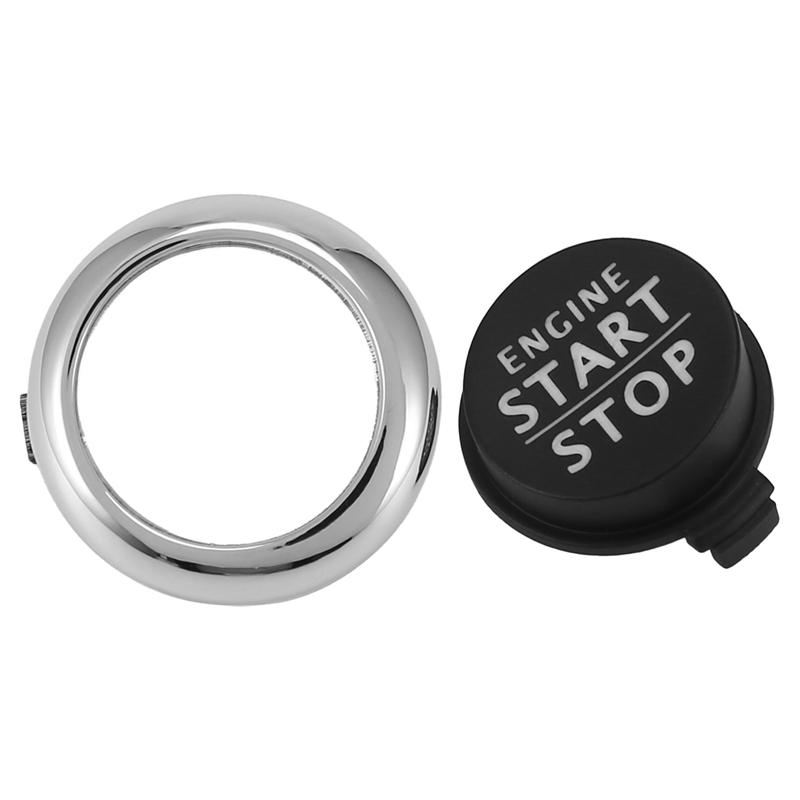 Car Engine Start Stop Ignition Button Switch Cover 3W0959839c For Bentley Continental GT GTC Flying Spur 2006-2012 NONE