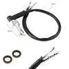 New 1x Motorcycle Steel Hydraulic Brake Pressure Light Switch Bolt 10mm x 1.25 Pitch
