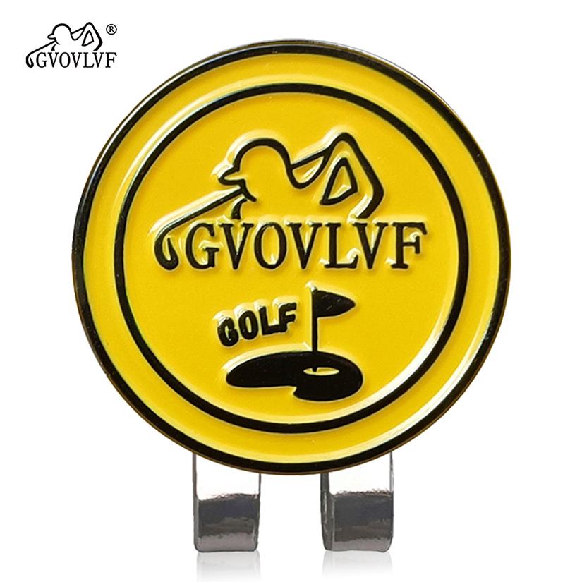 1pc GVOVLVF Golf Ball Marker with Magnetic Hat Clip Men and Women Golf Accessories and Gift Ideas Stylish and Minimalist 25mm 5
