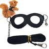 Squirrel Harness Anti-knot Leash Chest Anti-biting Faux Strap Leather Pet