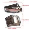 For Yamaha Dragstar V-Star XVS1100 Classic Custom 99-11 Motorcycle Chrome Battery Sdie Covers Left Right Fairing Guard Protector