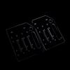 3/4/6/8Layer Hard Drive Cage Hard Drive Bracket For 3.5In Hdd Ssd Diy Storage Acrylic Rack Shelf With Cooling Fan Space