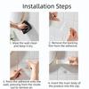 Self-adhesive Toothbrush Storage Rack Wall Mounted Electric Toothbrush Holder  for Bathroom