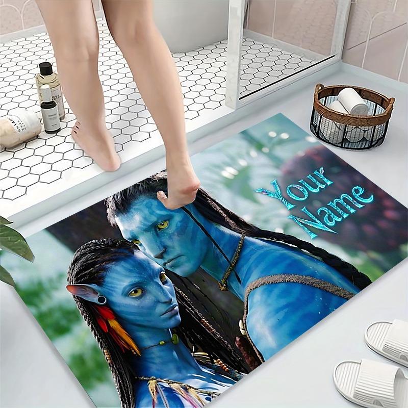 Custom Na'Vi Pandora Essence Carpet Rug Soft Washable Anti Slip Home Living Room Sofa Mats Personalized Christmas Rug