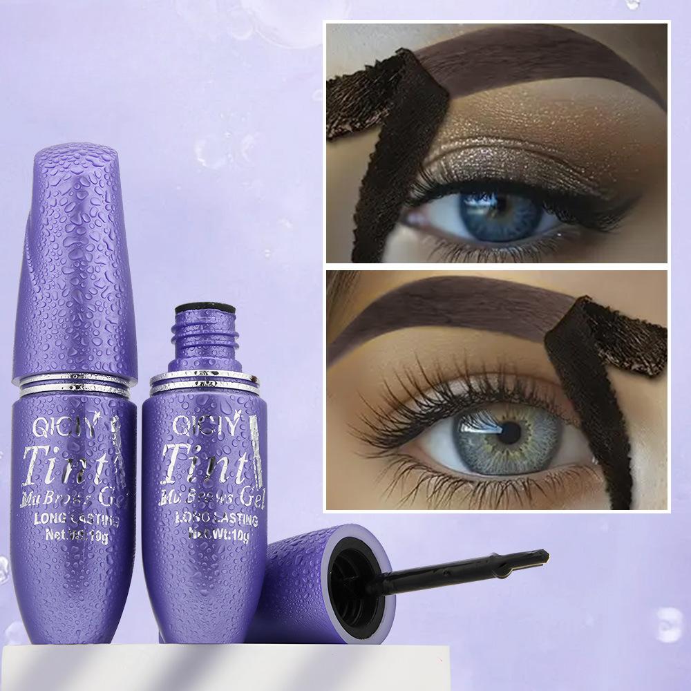 Semi-Permanent Peel Off Eyebrow Dye Cream Waterproof Sweatproof Brow Gel Natural Long-Wearing Stripped Wild Eye Brow Makeup