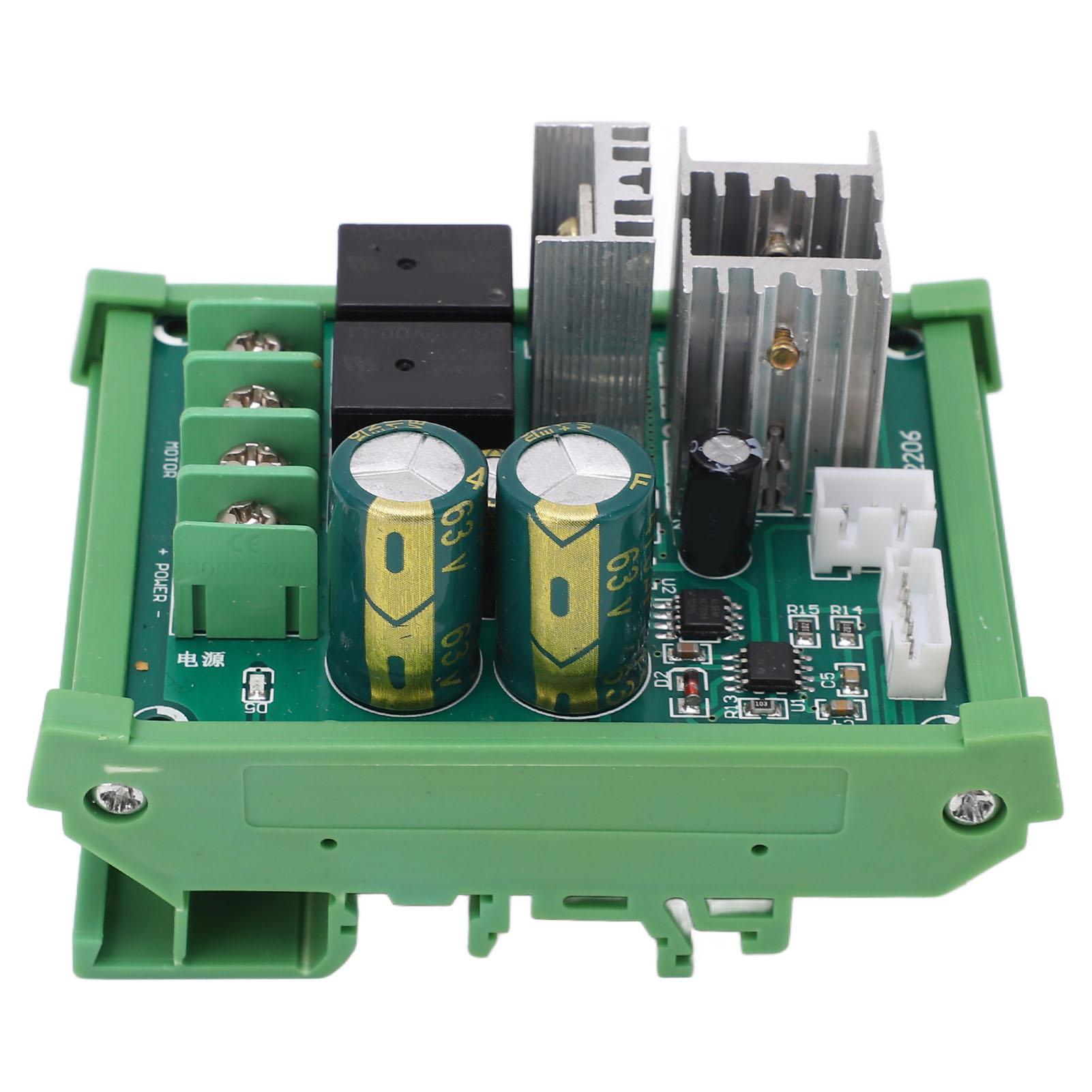 

Високопотужний регулятор швидкості двигуна, модуль керування, ШІМ, регулятор швидкості двигуна постійного струму, кріплення на DIN-рейку, DC1255 В