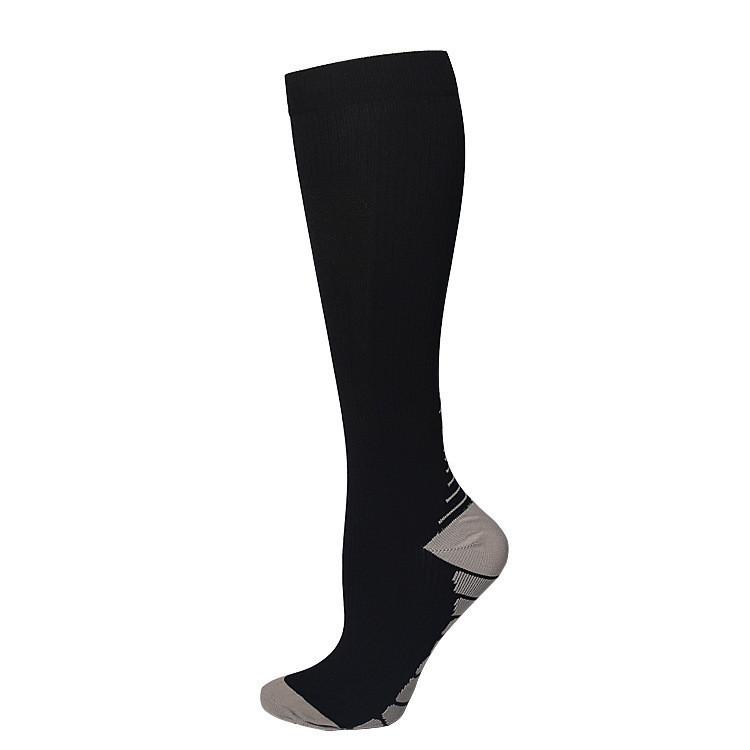 Summer Outdoor Nylon Compression Calf Socks for Yoga & Sports