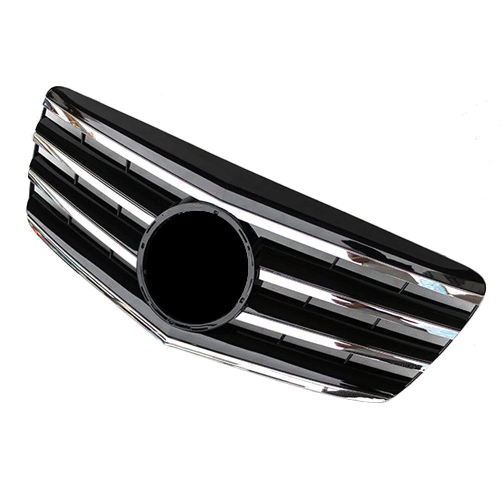 For Mercedes Benz E-Class W211 E350 E320 E280 E500 E550 2007 To 2009 Car Front Bumper Grille Racing Styles Hood Intake Grill