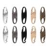Zipper Clip Anti-theft 5 Colors 10 Pieces Fastener Pull Handle Backpack Zipper Lock Keychain Overseas Trip Airport Inspection Removable Zipper