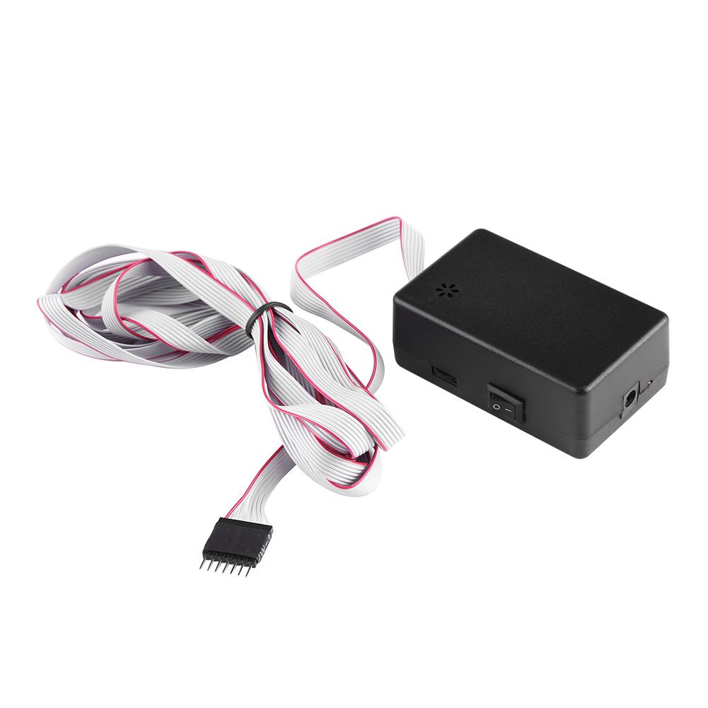 

45 x 11cm Car Sticker 12V LED Music Rhythm Control Light Sound Activated Multi Color