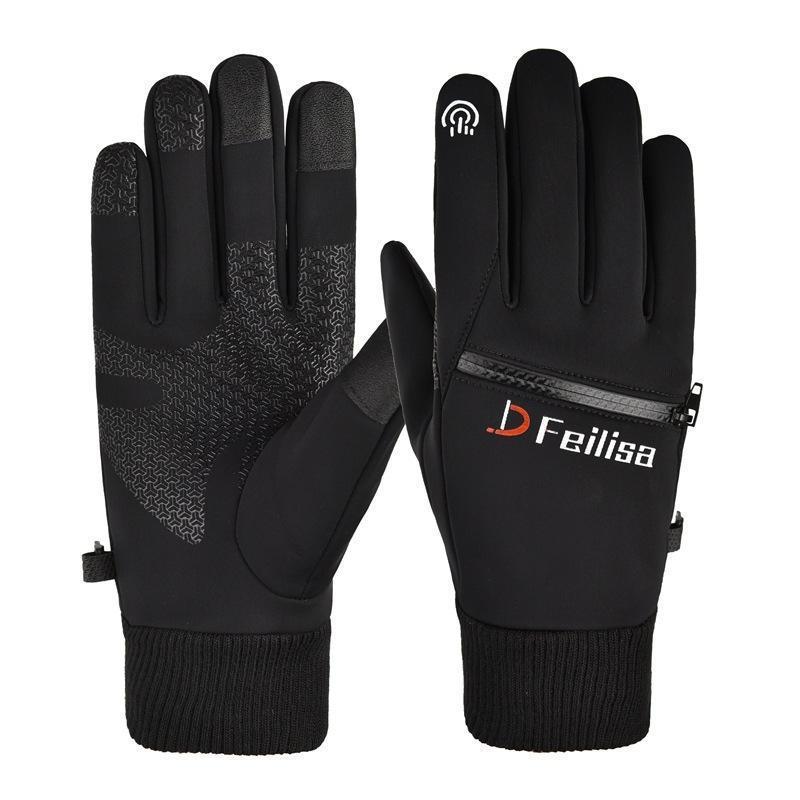 Winter Waterproof Touchscreen Gloves For Men Women With Antislip Warmth For Outdoor Cycling