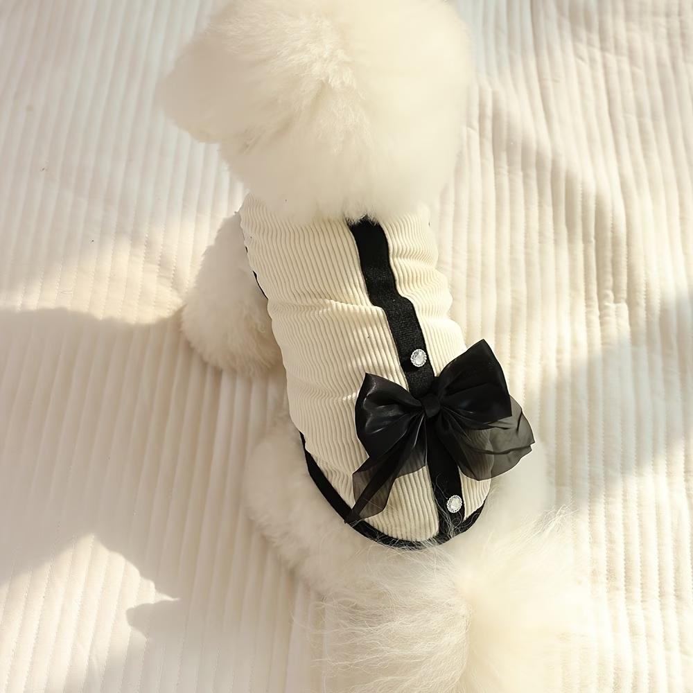 Cute Bow Dog Dress, Pet Tulle Skirt for Small Dogs