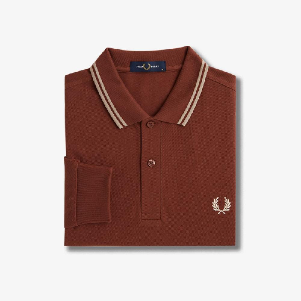 

FRED PERRY [M3636] Рубашка Fred Perry с длинным рукавом Twin Tip W52 AFPM2433636 W52 S
