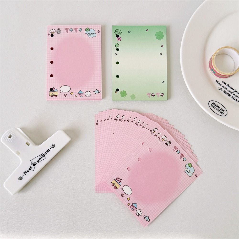 Spiral Binder Looseleaf Notebook Daily Planner Binder Inside Page Stationery Paper Refill Diary