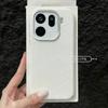 Für OPPO Find X9 Pro Find X9S Hülle Mode Matt PU-Leder Silikon Hartes Handycover Neues Modell Staubdicht Rutschfester Stoßfänger