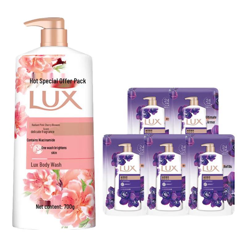 

LUX Pink Cherry Blossom Long-lasting Fragrance Body Wash Set