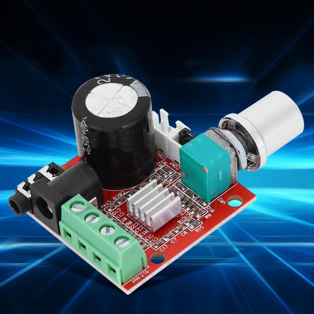 Digital Mini Amplifier Module PAM8610 Audio AMP Board Stereo Amplifier Board  All Mini Speakers