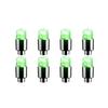 2/4/8pcs LED Tire Valve Stem Caps Neon Light Waterproof Wheel Spoke Lights LED Tire Lamp for Motorcycle Bicycle Car Accessories