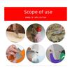Wooden and Plastic Handle Multi-Purpose Scraper: Putty, Caulking, Plastering, Triangular, and Wall Scraper Knife