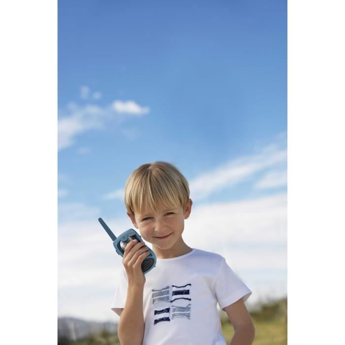 Talkies-Walkies LEXIBOOK - Buzz l'éclair - Portée 120m - Bleu - Enfant - Pile